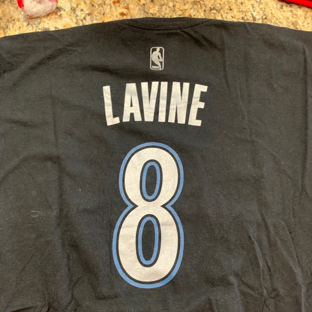 XL Zach LaVine Adidas short sleeve t shirt